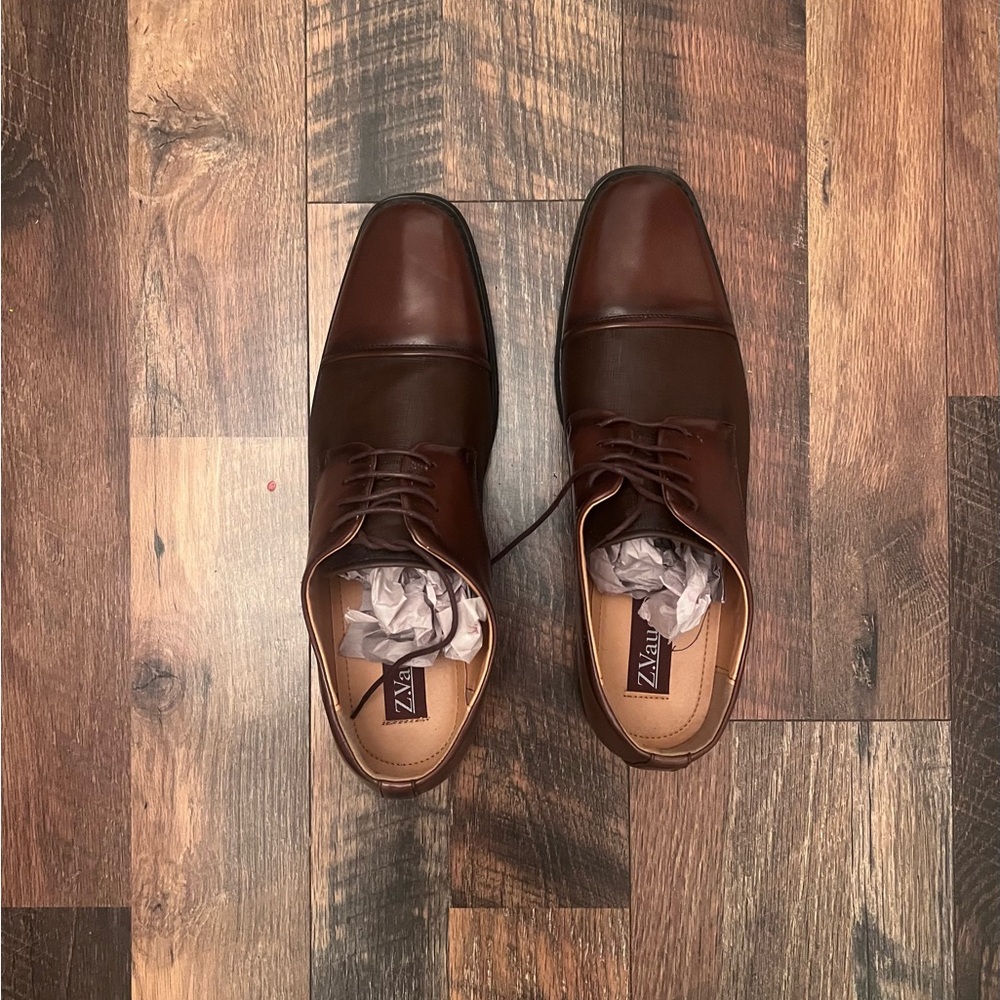 Brown casual dress shoe for men